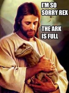 Jesus sorry rex ark meme