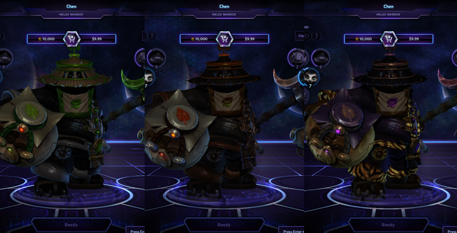 heroes storm Chen skins master