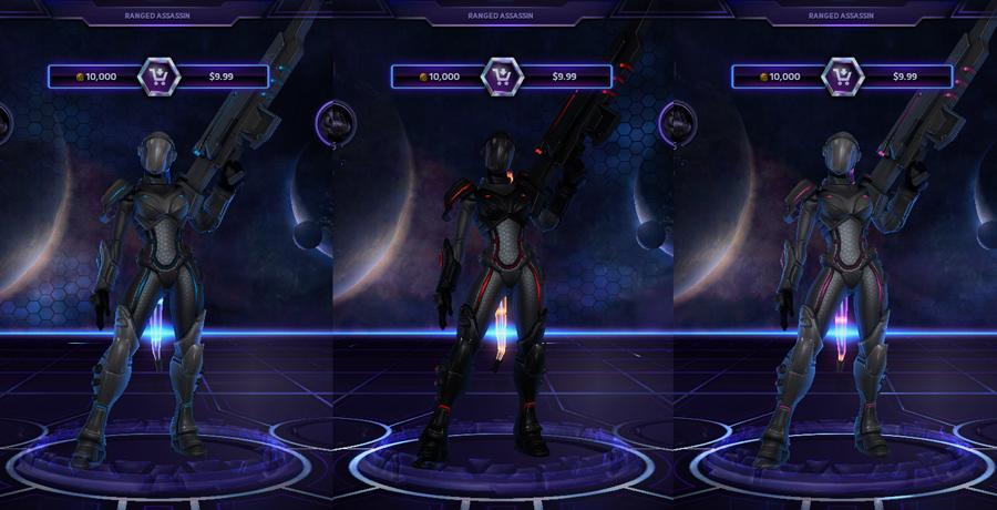 heroes storm Nova skins master