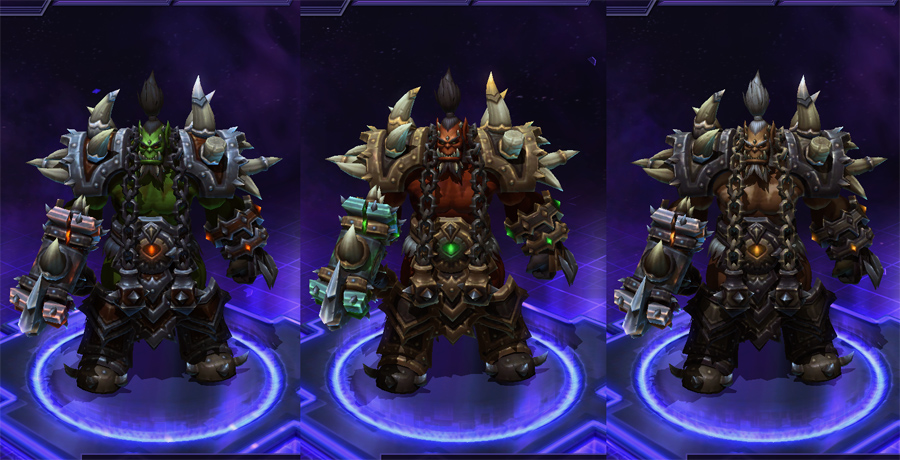 heroes storm Thrall skins Hellhammer
