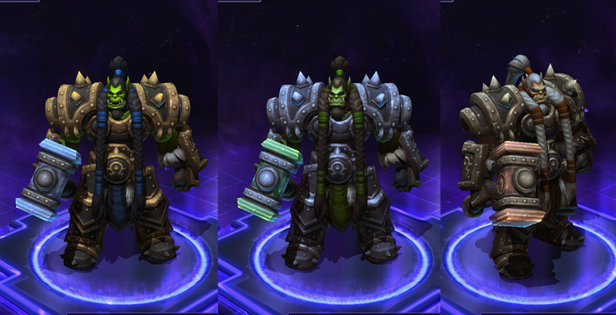 heroes storm Thrall skins default