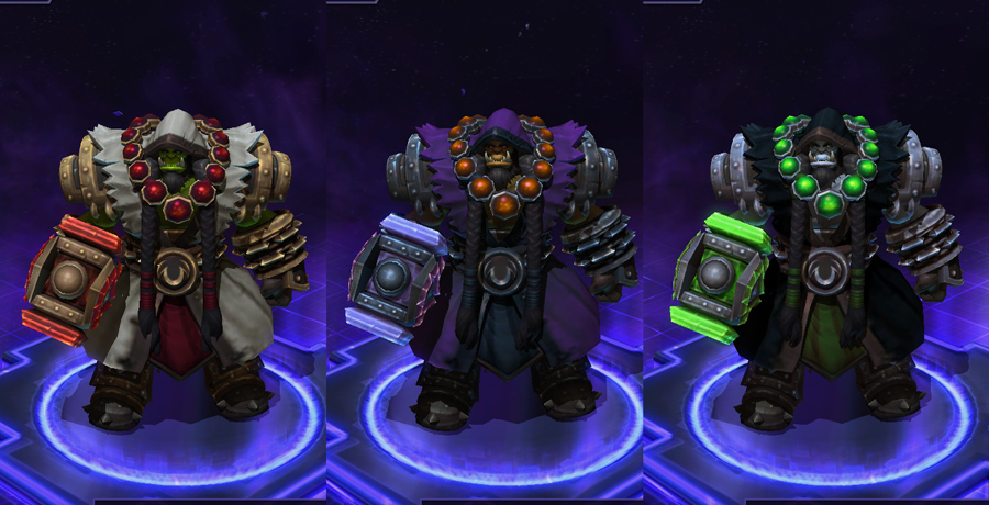 heroes storm Thrall skins master thrall