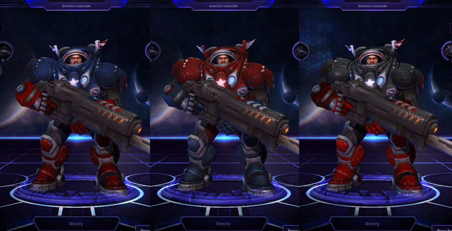 heroes storm raynor skins stars and stripes