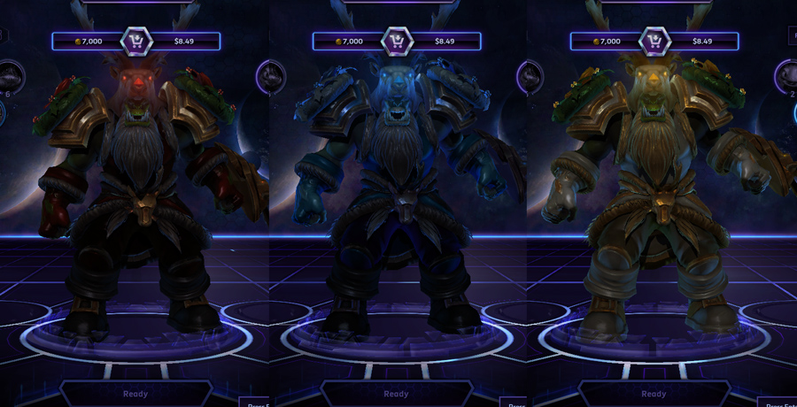 heroes storm rehgar skins great-father winter