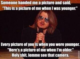 mitch hedberg meme 002 pic of me when i was younger