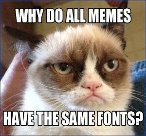 meme font