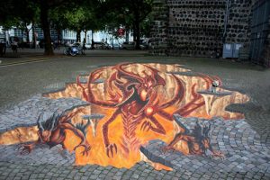 Diablo 3 street art (Manfred Stader)