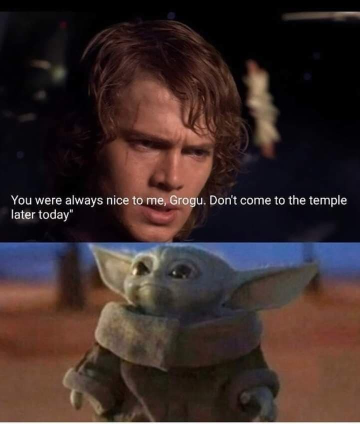 Grogu Meme Star Wars Skywalker Dont Come To Temple Later Comics And Memes