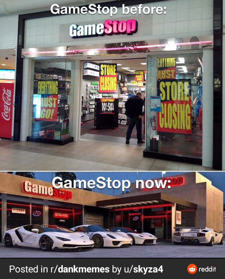 gamestop-meme-dankmemes-sports-car-stock-before-vs-now ...