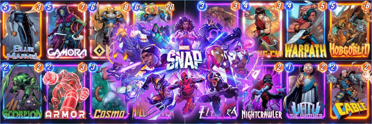 Here are my Pool 3 cards currently unlocked. Any deck suggestions that make  sense to go right now? Looking for advice. : r/MarvelSnap