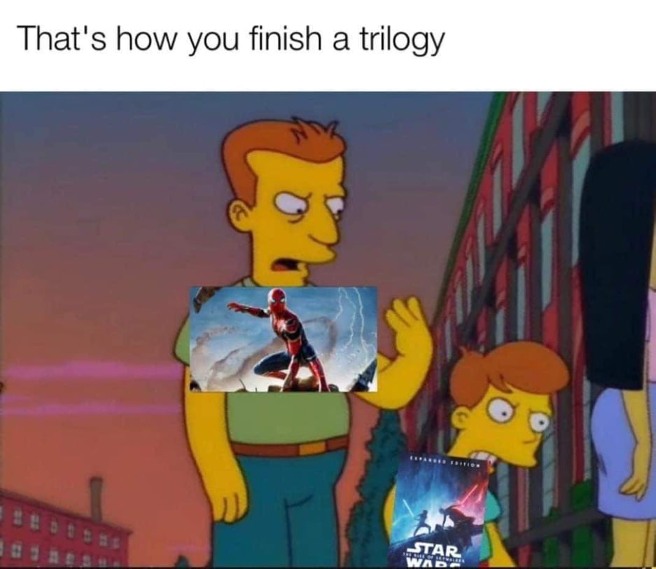 no-way-home-meme-simpsons-thats-how-you-finish-a-trilogy-spiderman-vs-star-wars  – Comics And Memes