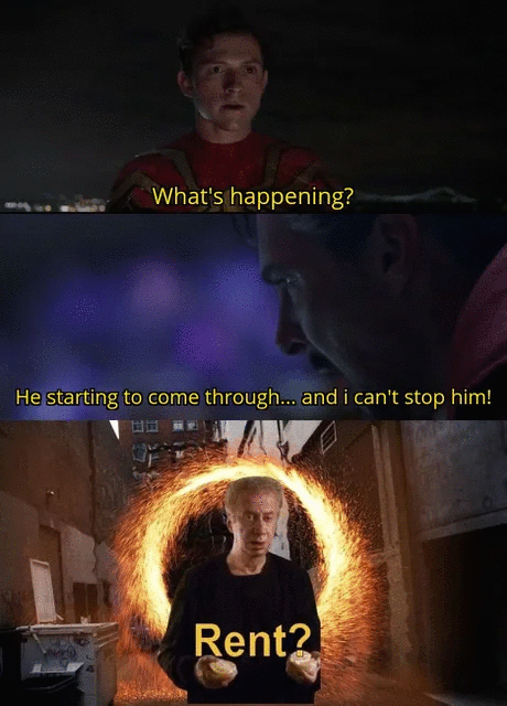 spiderman-no-way-home-memes -whats-happening-hes-starting-to-come-through-and-i-cant-stop-him-rent –  Comics And Memes