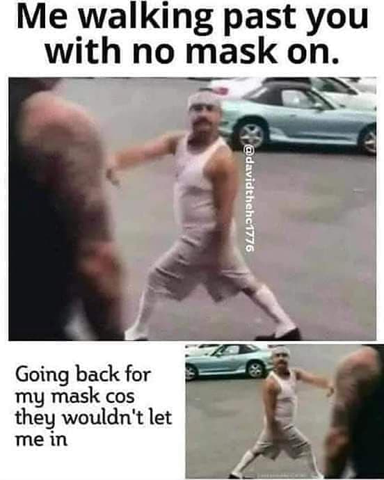the mask meme
