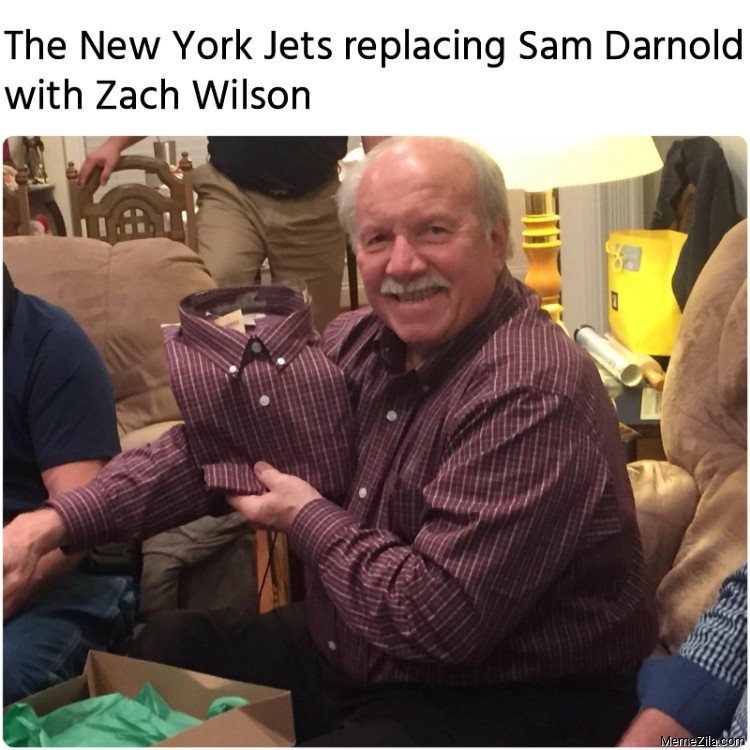 Zach Wilson Memes Nfl Same Shirt Present Jets Comics And Memes 6976